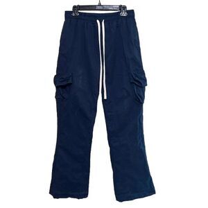 Jooniverse Lab Cargo Twill Drawstring Pull On Pants Mens Size 30 Heavy Lined